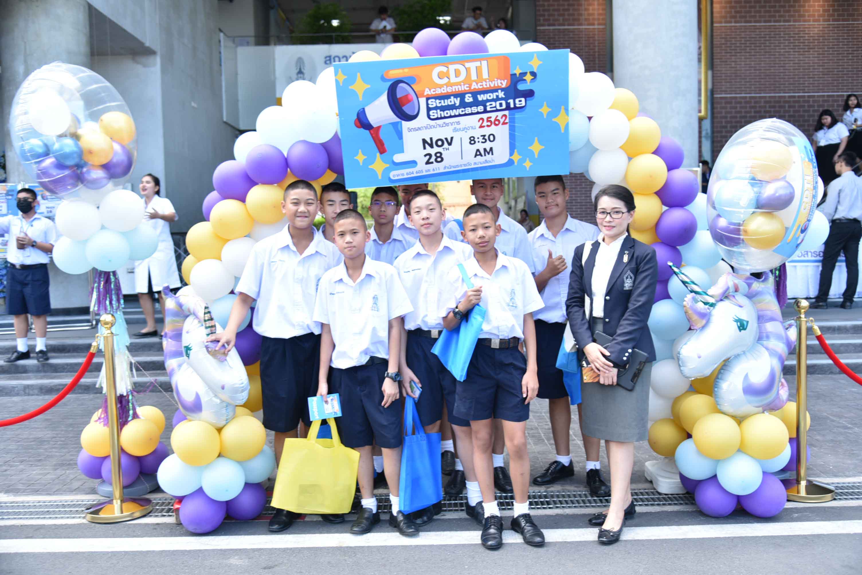 CDTI Academic Activity Study & Work Showcase 2019 — 12 พฤษภาคม 2025 — สถาบันเทคโนโลยีจิตรลดา CDTI