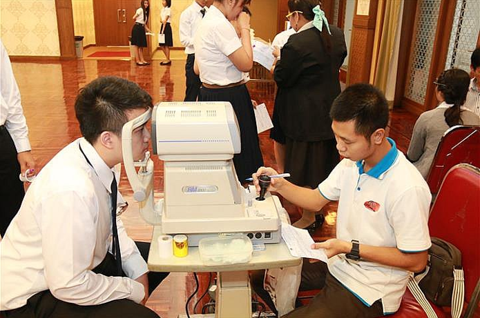 ตรวจสุขภาพ — 1 พฤษภาคม 2025 — สถาบันเทคโนโลยีจิตรลดา CDTI