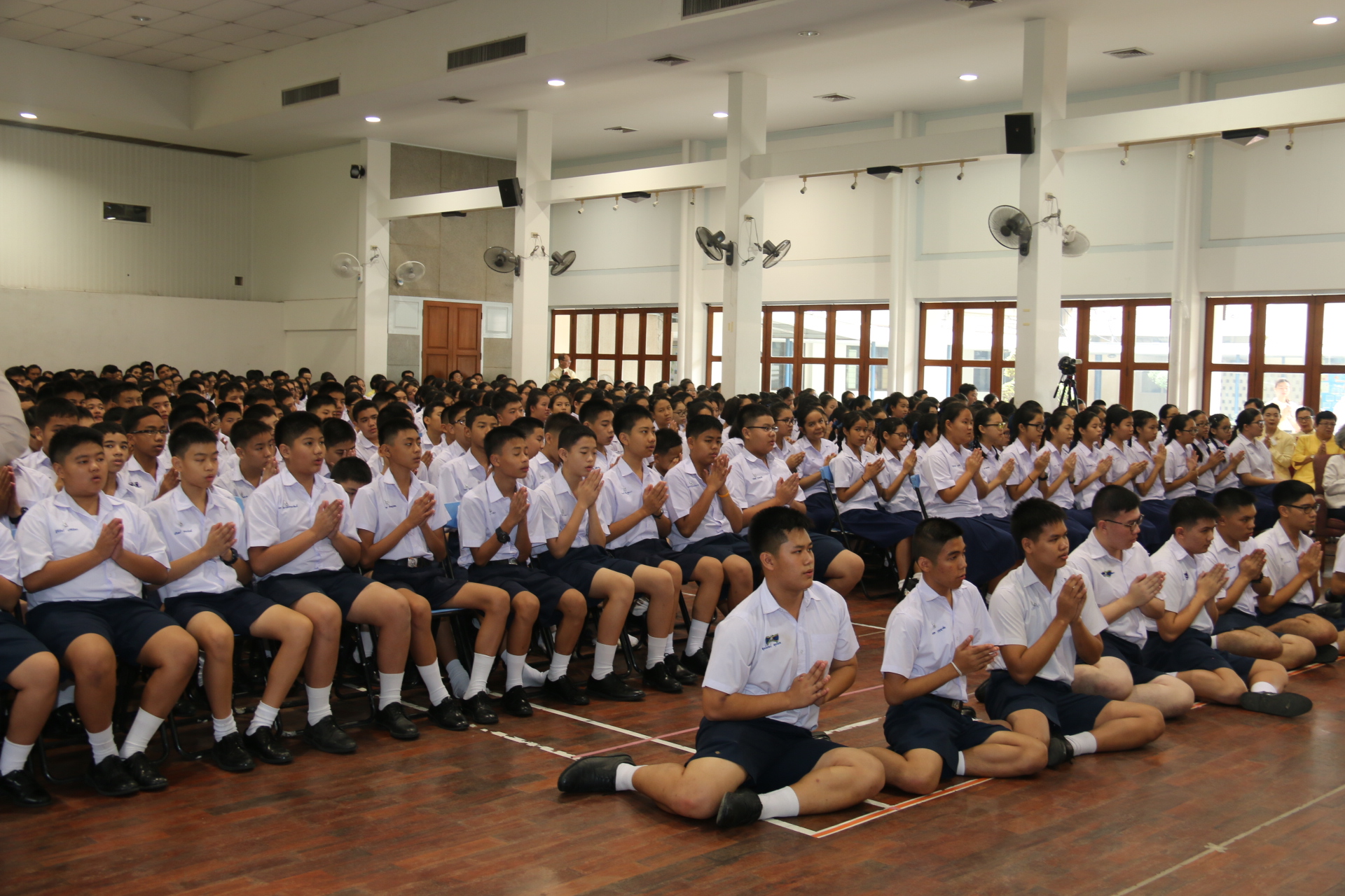 กิจกรรมทำบุญเนื่องในโอกาสวันคล้ายวันเกิดโรงเรียนจิตรลดาครบ ๖๑ ปี — 1 พฤษภาคม 2025 — สถาบันเทคโนโลยีจิตรลดา CDTI
