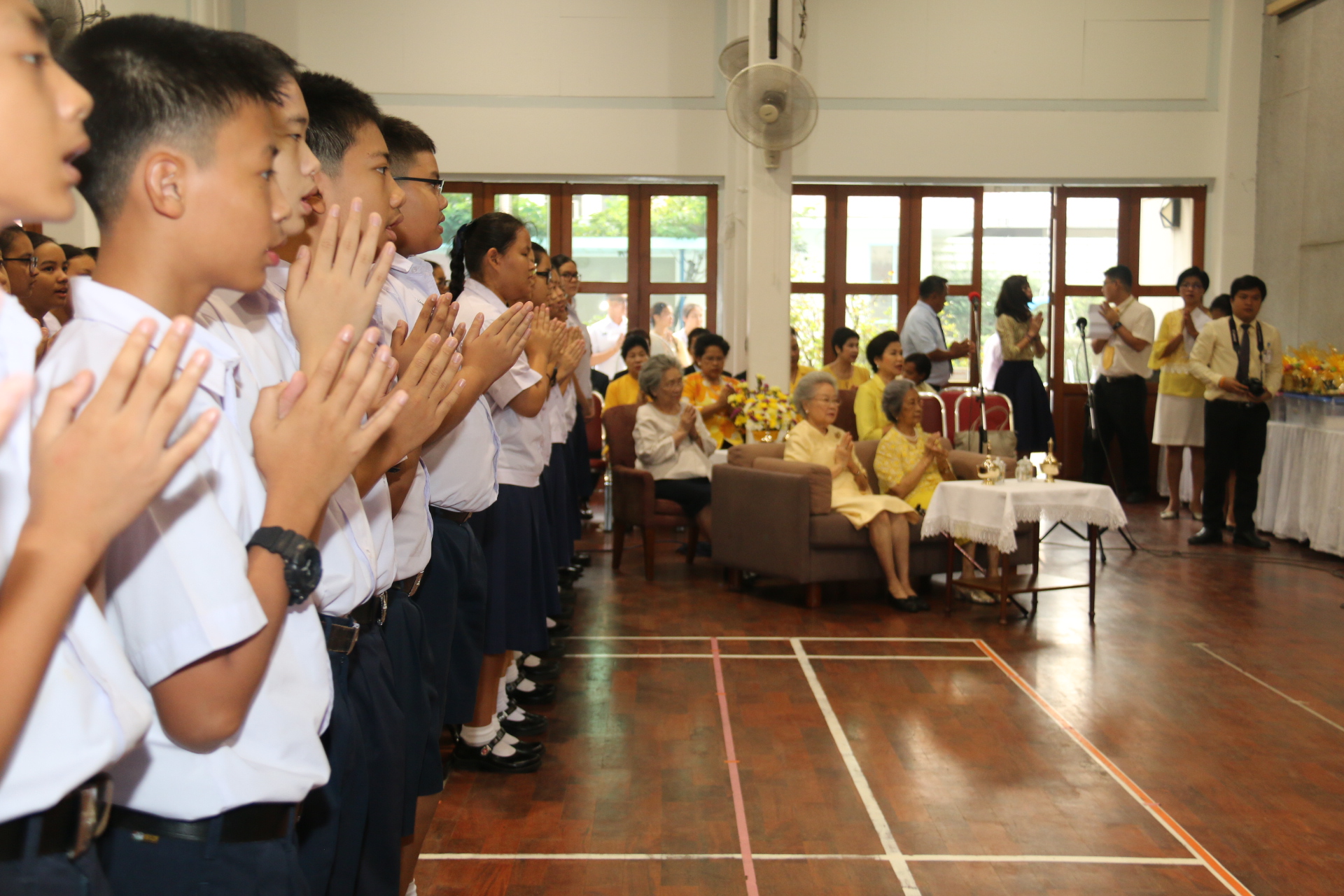 กิจกรรมทำบุญเนื่องในโอกาสวันคล้ายวันเกิดโรงเรียนจิตรลดาครบ ๖๑ ปี — 1 พฤษภาคม 2025 — สถาบันเทคโนโลยีจิตรลดา CDTI