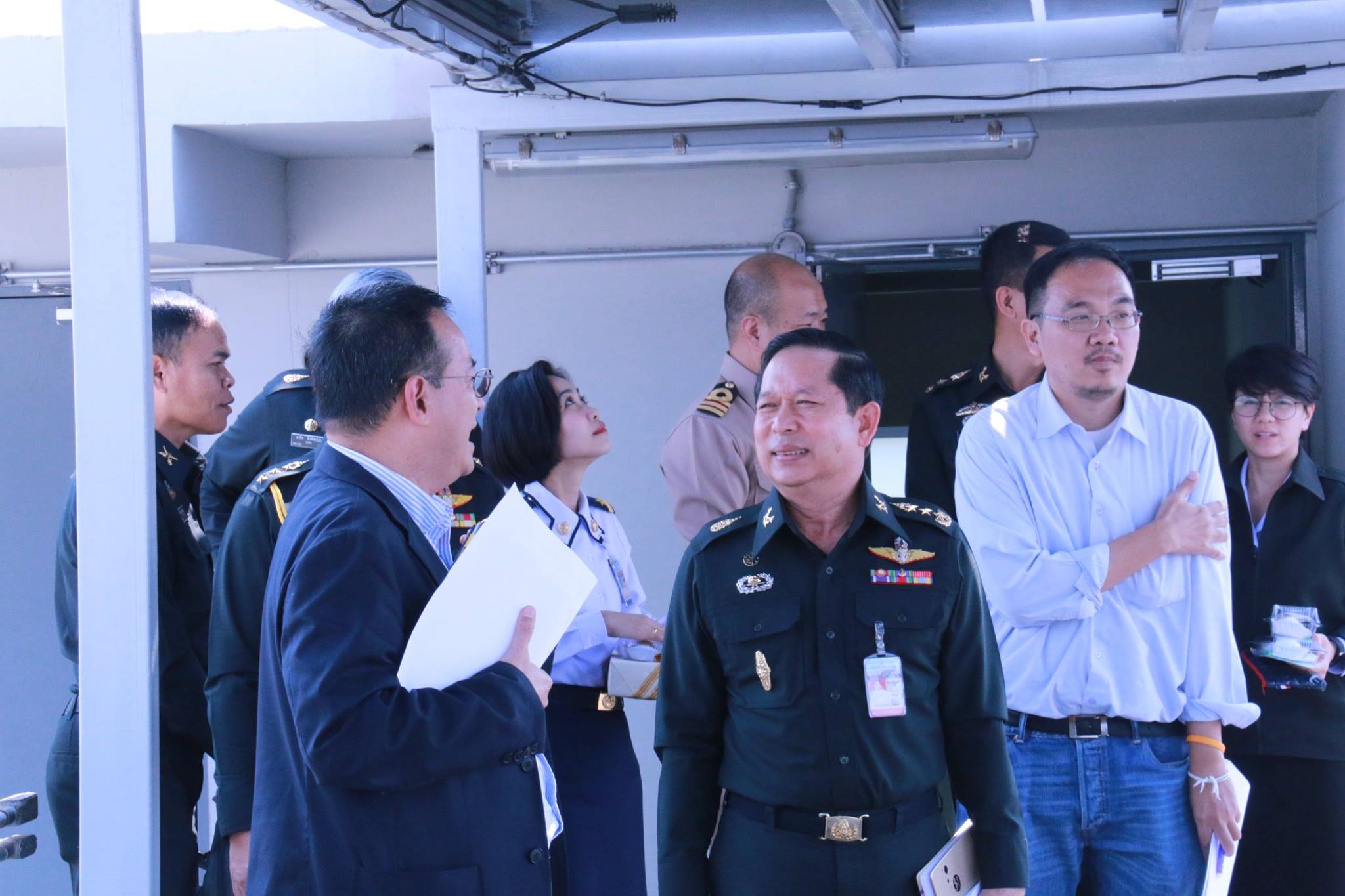 ศึกษาดูงานเกี่ยวกับอาคารอนุรักษ์พลังงาน สำนักงานปลัดกระทรวงกลาโหม — 1 พฤษภาคม 2025 — สถาบันเทคโนโลยีจิตรลดา CDTI