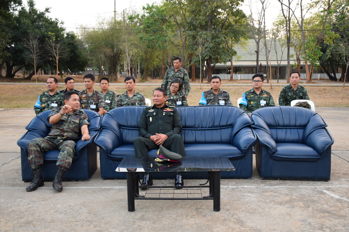 ภาพการฝึกภาคสนาม นักศึกษาวิชาทหาร ประจำปีการศึกษา ๒๕๕๘ — 1 พฤษภาคม 2025 — สถาบันเทคโนโลยีจิตรลดา CDTI