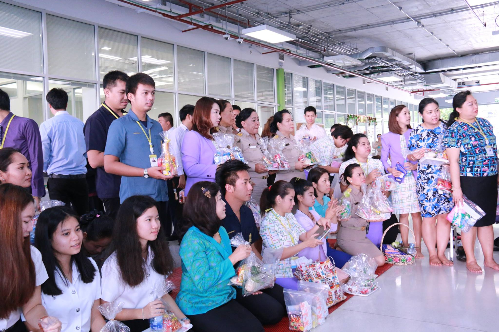 ทำบุญตักบาตรเนื่องในวันมาฆบูชา — 1 พฤษภาคม 2025 — สถาบันเทคโนโลยีจิตรลดา CDTI