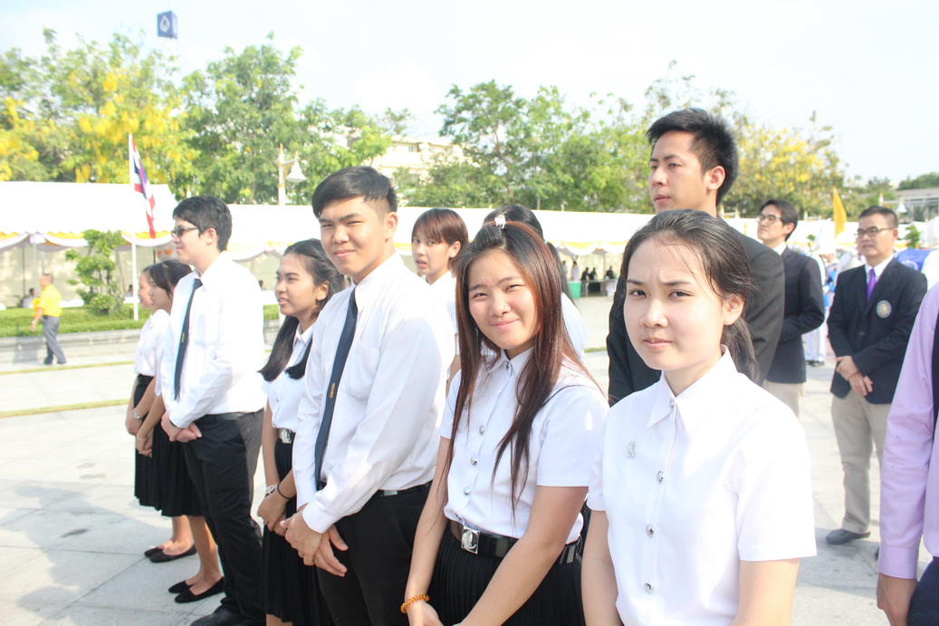 พิธีวางพานพุ่มถวายราชสักการะฯ — 1 พฤษภาคม 2025 — สถาบันเทคโนโลยีจิตรลดา CDTI