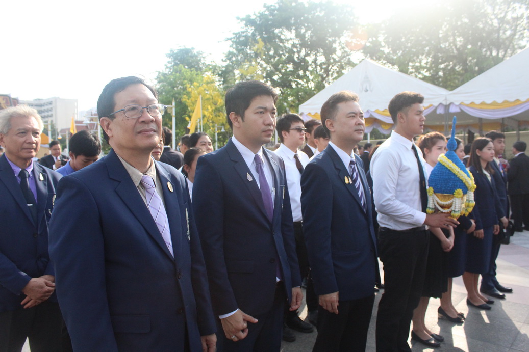 พิธีวางพานพุ่มถวายราชสักการะฯ — 1 พฤษภาคม 2025 — สถาบันเทคโนโลยีจิตรลดา CDTI