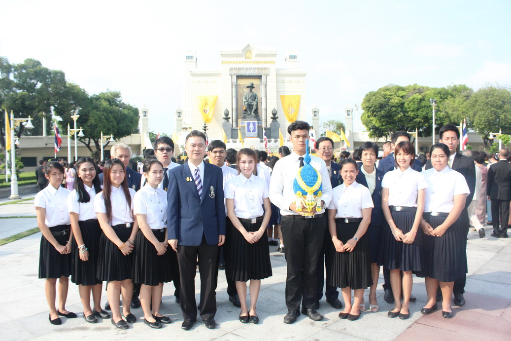 พิธีวางพานพุ่มถวายราชสักการะฯ — 1 พฤษภาคม 2025 — สถาบันเทคโนโลยีจิตรลดา CDTI