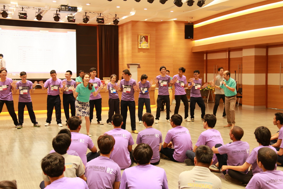 กิจกรรมวันปฐมนิเทศสำหรับนักศึกษาใหม่ คณะเทคโนโลยีอุตสาหกรรม ประจำปี 2558 — 28 มิถุนายน 2025 — สถาบันเทคโนโลยีจิตรลดา CDTI