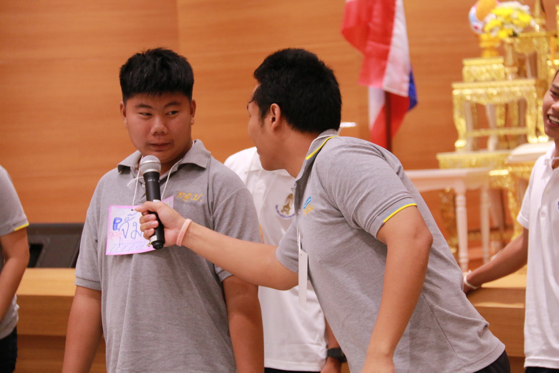 กิจกรรมต้อนรับน้องใหม่ ของนักศึกษาใหม่ปี 58 — 23 เมษายน 2025 — สถาบันเทคโนโลยีจิตรลดา CDTI