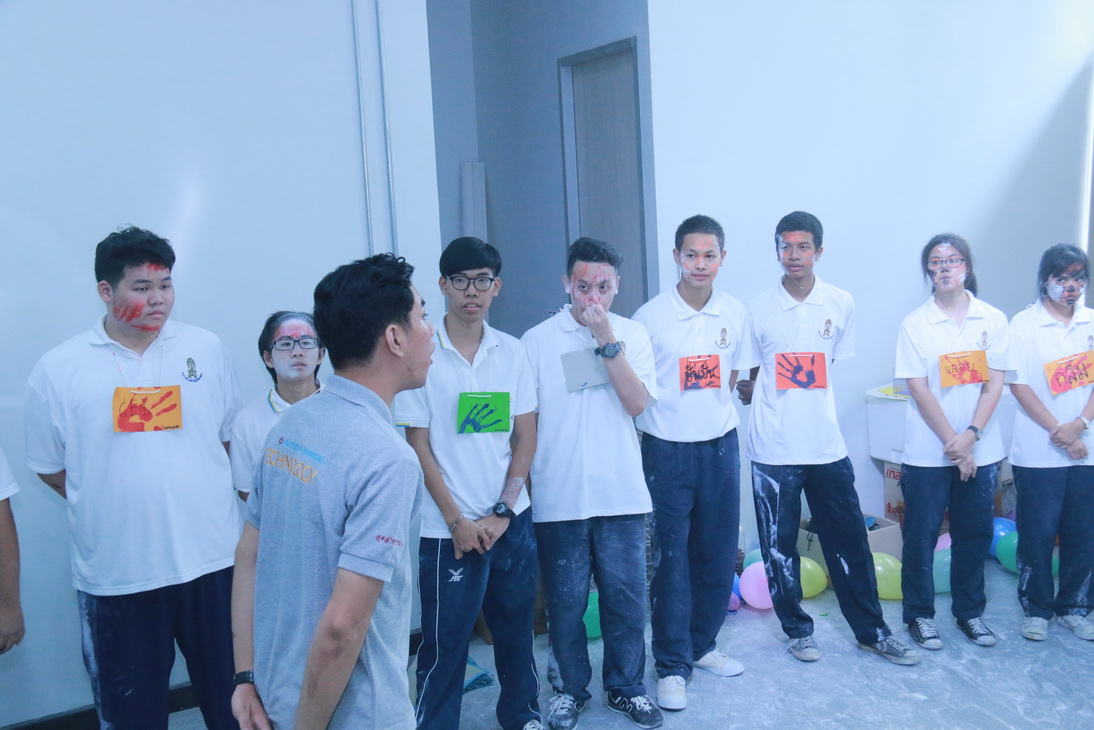 กิจกรรมต้อนรับน้องใหม่ ของนักศึกษาใหม่ปี 58 — 23 เมษายน 2025 — สถาบันเทคโนโลยีจิตรลดา CDTI