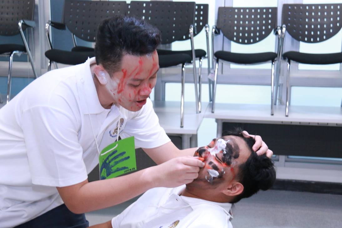 กิจกรรมต้อนรับน้องใหม่ ของนักศึกษาใหม่ปี 58 — 23 เมษายน 2025 — สถาบันเทคโนโลยีจิตรลดา CDTI