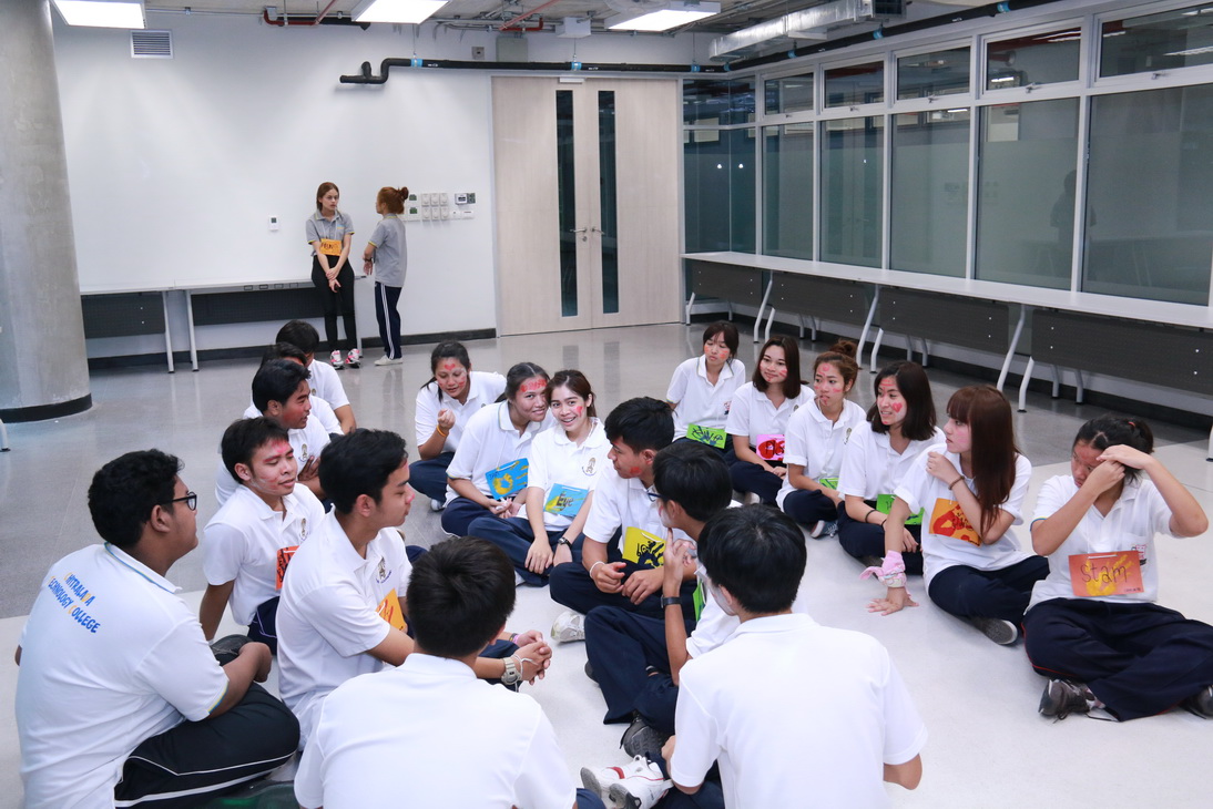 กิจกรรมต้อนรับน้องใหม่ ของนักศึกษาใหม่ปี 58 — 23 เมษายน 2025 — สถาบันเทคโนโลยีจิตรลดา CDTI