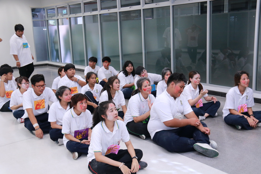 กิจกรรมต้อนรับน้องใหม่ ของนักศึกษาใหม่ปี 58 — 23 เมษายน 2025 — สถาบันเทคโนโลยีจิตรลดา CDTI
