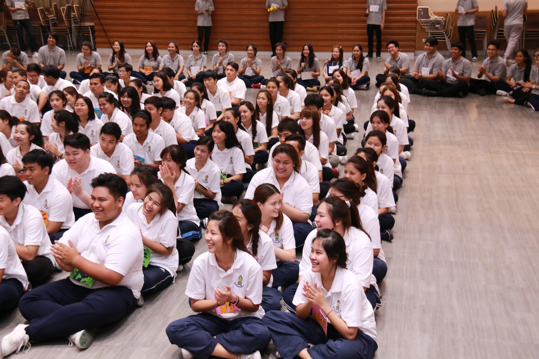 กิจกรรมต้อนรับน้องใหม่ ของนักศึกษาใหม่ปี 58 — 23 เมษายน 2025 — สถาบันเทคโนโลยีจิตรลดา CDTI