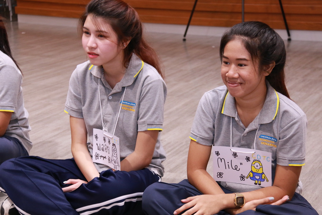 กิจกรรมต้อนรับน้องใหม่ ของนักศึกษาใหม่ปี 58 — 23 เมษายน 2025 — สถาบันเทคโนโลยีจิตรลดา CDTI