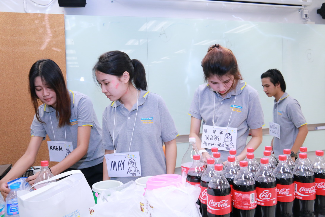 กิจกรรมต้อนรับน้องใหม่ ของนักศึกษาใหม่ปี 58 — 23 เมษายน 2025 — สถาบันเทคโนโลยีจิตรลดา CDTI