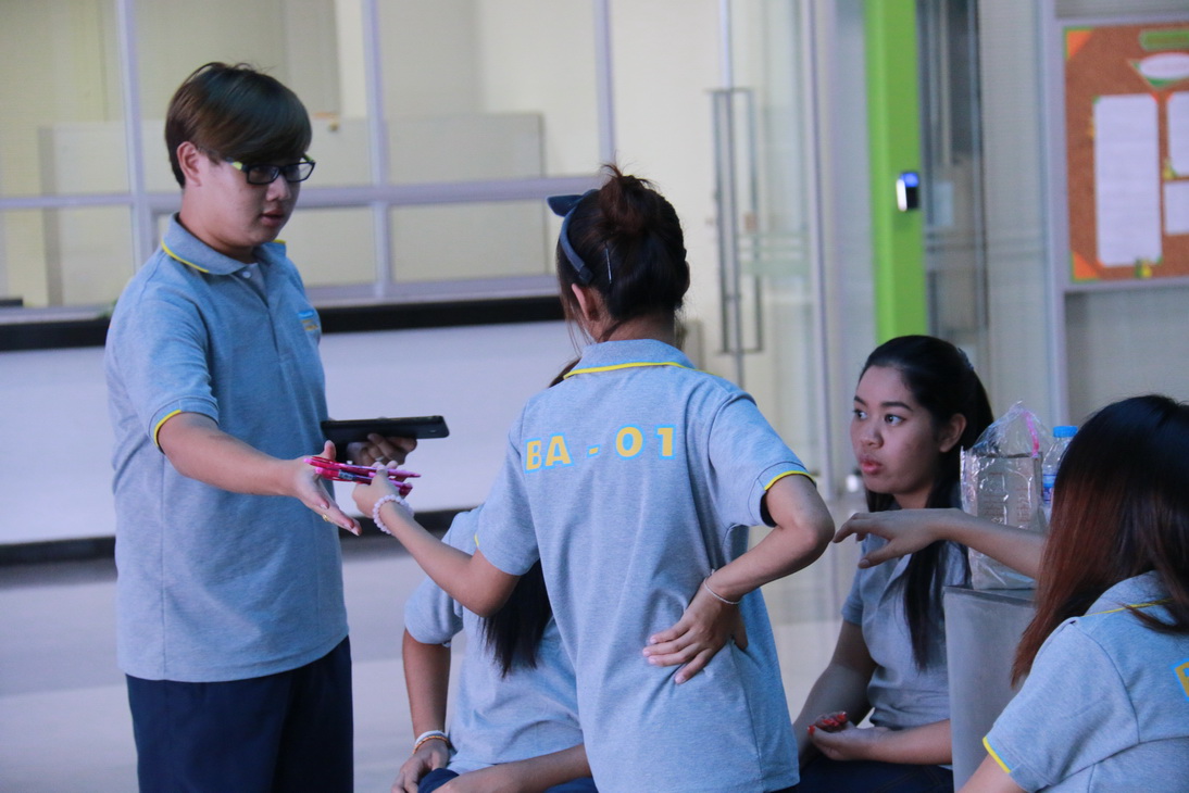 กิจกรรมต้อนรับน้องใหม่ ของนักศึกษาใหม่ปี 58 — 23 เมษายน 2025 — สถาบันเทคโนโลยีจิตรลดา CDTI