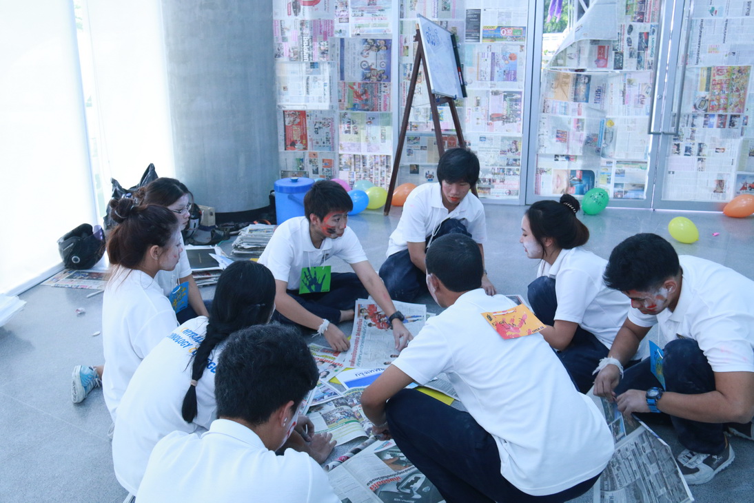 กิจกรรมต้อนรับน้องใหม่ ของนักศึกษาใหม่ปี 58 — 23 เมษายน 2025 — สถาบันเทคโนโลยีจิตรลดา CDTI