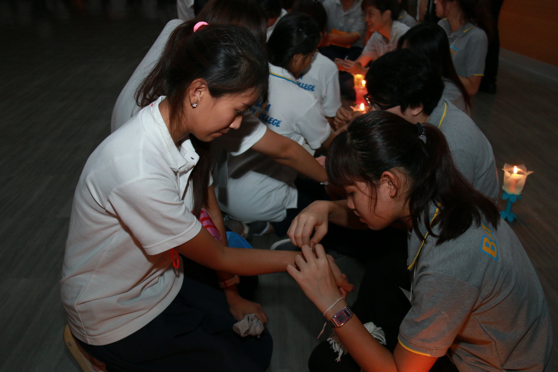 กิจกรรมต้อนรับน้องใหม่ ของนักศึกษาใหม่ปี 58 — 23 เมษายน 2025 — สถาบันเทคโนโลยีจิตรลดา CDTI