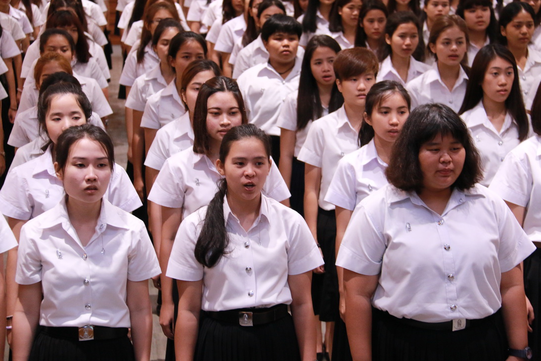 พิธีถวายพระพร สมเด็จพระนางเจ้าฯ พระบรมราชินีนาถ — 1 พฤษภาคม 2025 — สถาบันเทคโนโลยีจิตรลดา CDTI