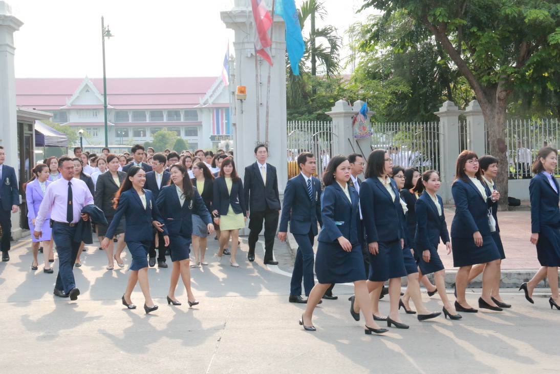 คณะอาจารย์ เจ้าหน้าที่ และนักศึกษาวิทยาลัยเทคโนโลยีจิตรลดา ร่วมพิธีวางพวงมาลาเนื่องในวันปิยมหาราช — 1 พฤษภาคม 2025 — สถาบันเทคโนโลยีจิตรลดา CDTI