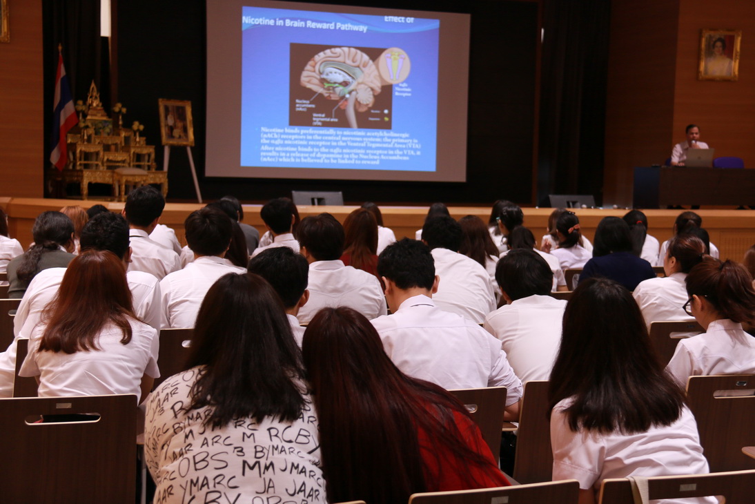 กิจกรรมการฟังบรรยาย ในหัวข้อ รู้ทันยาเสพติด โดย พลเรือตรี วศิน บำรุงชีพ — 1 พฤษภาคม 2025 — สถาบันเทคโนโลยีจิตรลดา CDTI