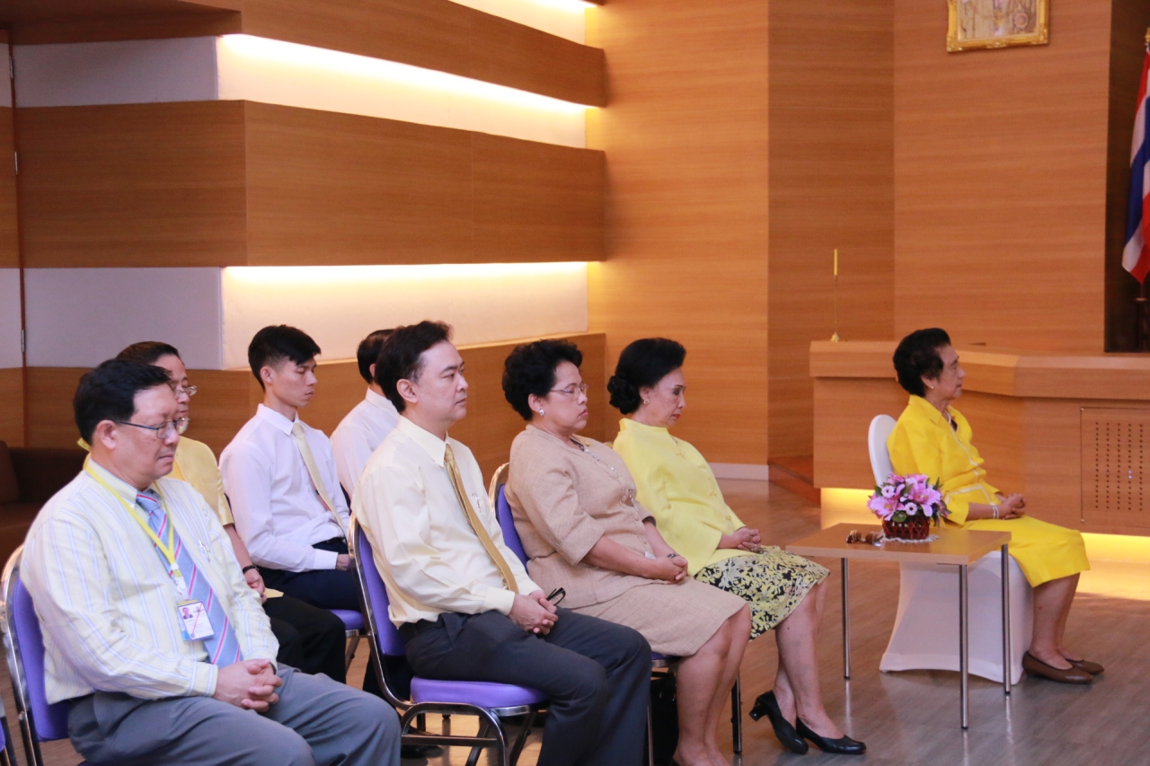 พิธีถวายพระพร พระบาทสมเด็จพระปรมินทรมหาภูมิพลอดุลยเดช เนื่องวันเฉลิมพระชนมพรรษา ๕ ธันวาคม ๒๕๕๘ — 1 พฤษภาคม 2025 — สถาบันเทคโนโลยีจิตรลดา CDTI