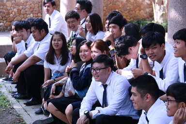 ประมวลภาพกิจกรรมจิตรอาสา ณ โรงเรียนตำรวจตระเวนชายแดนบ้านถ้ำหิน อำเภอสวนผึ่ง จังหวัดราชบุรี — 1 พฤษภาคม 2025 — สถาบันเทคโนโลยีจิตรลดา CDTI