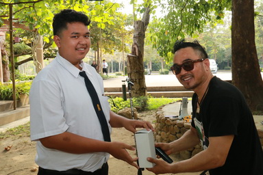 ประมวลภาพกิจกรรมจิตรอาสา ณ โรงเรียนตำรวจตระเวนชายแดนบ้านถ้ำหิน อำเภอสวนผึ่ง จังหวัดราชบุรี — 1 พฤษภาคม 2025 — สถาบันเทคโนโลยีจิตรลดา CDTI