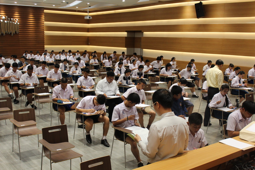 ประมวลภาพการสอบตรงเข้าศึกษาต่อในวิทยาลัยเทคโนโลยีจิตรลดา — 19 พฤษภาคม 2025 — สถาบันเทคโนโลยีจิตรลดา CDTI
