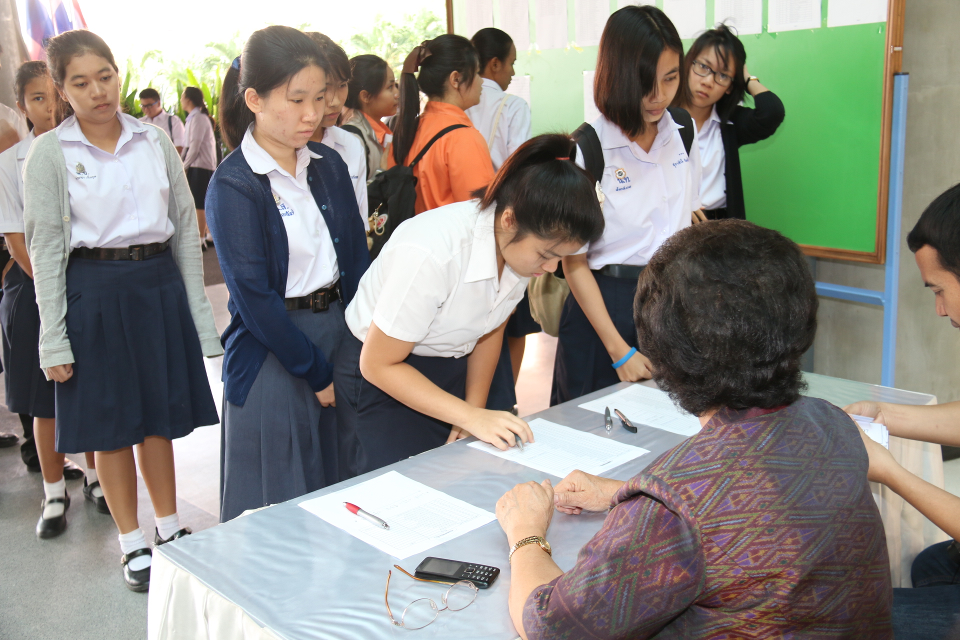 ประมวลภาพบรรยากาศการสอบชิงทุนการศึกษาต่อระดับปริญญาตรี ของ Kaplan Higher Education Academy In Singaporw — 1 พฤษภาคม 2025 — สถาบันเทคโนโลยีจิตรลดา CDTI