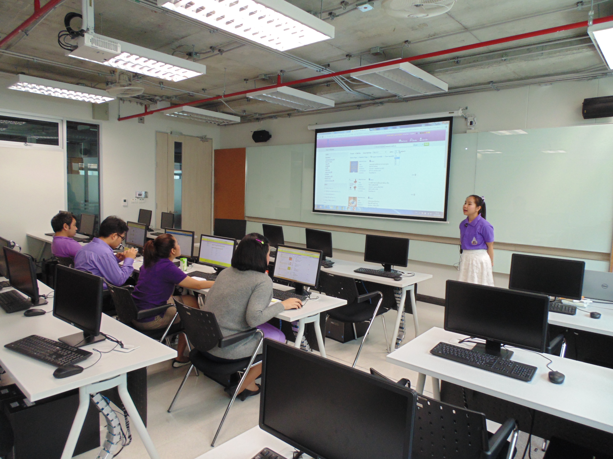 อบรมการใช้ห้องสมุดออนไลน์ — 2 พฤษภาคม 2025 — สถาบันเทคโนโลยีจิตรลดา CDTI