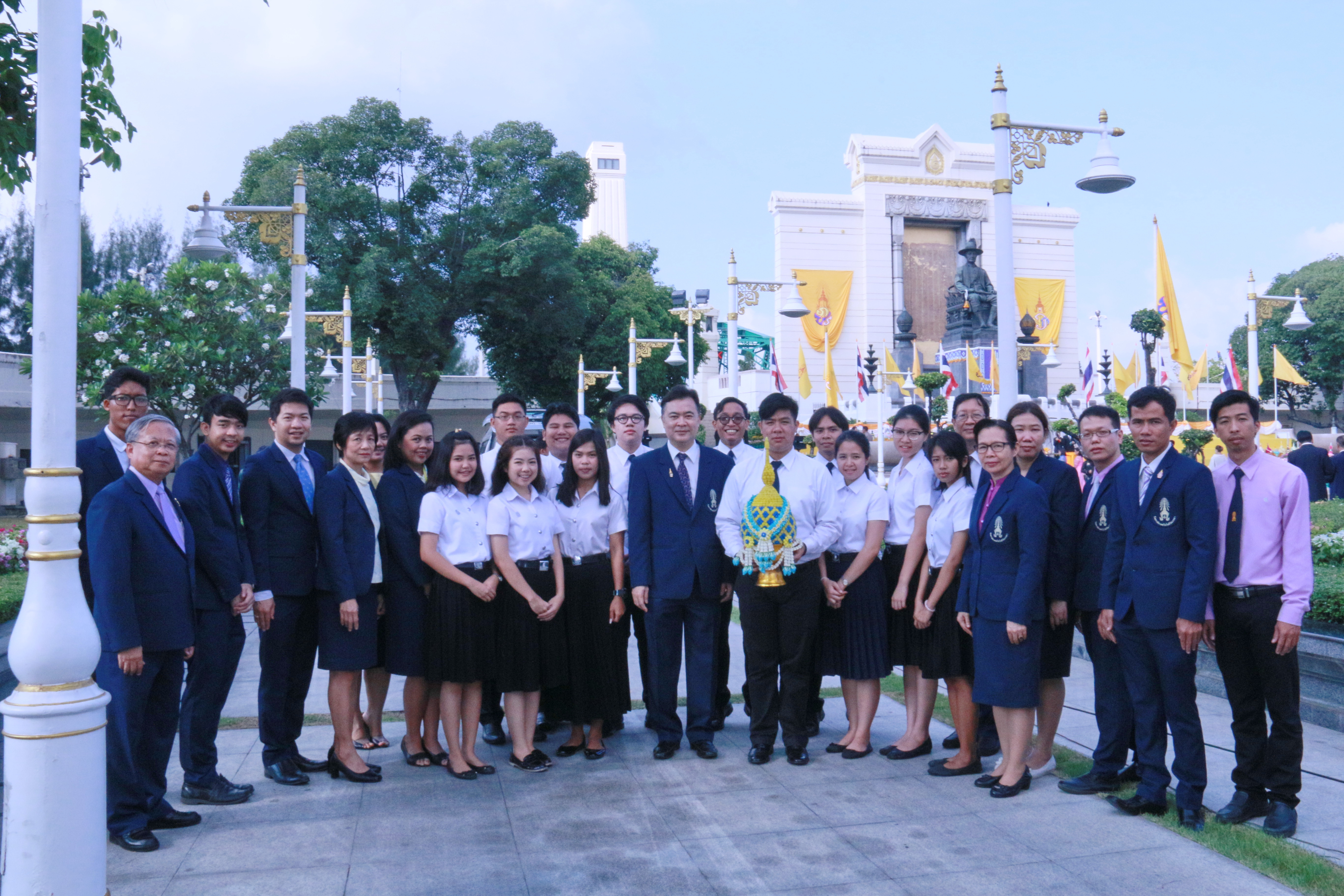 พิธีวางพานพุ่ม — 2 พฤษภาคม 2025 — สถาบันเทคโนโลยีจิตรลดา CDTI