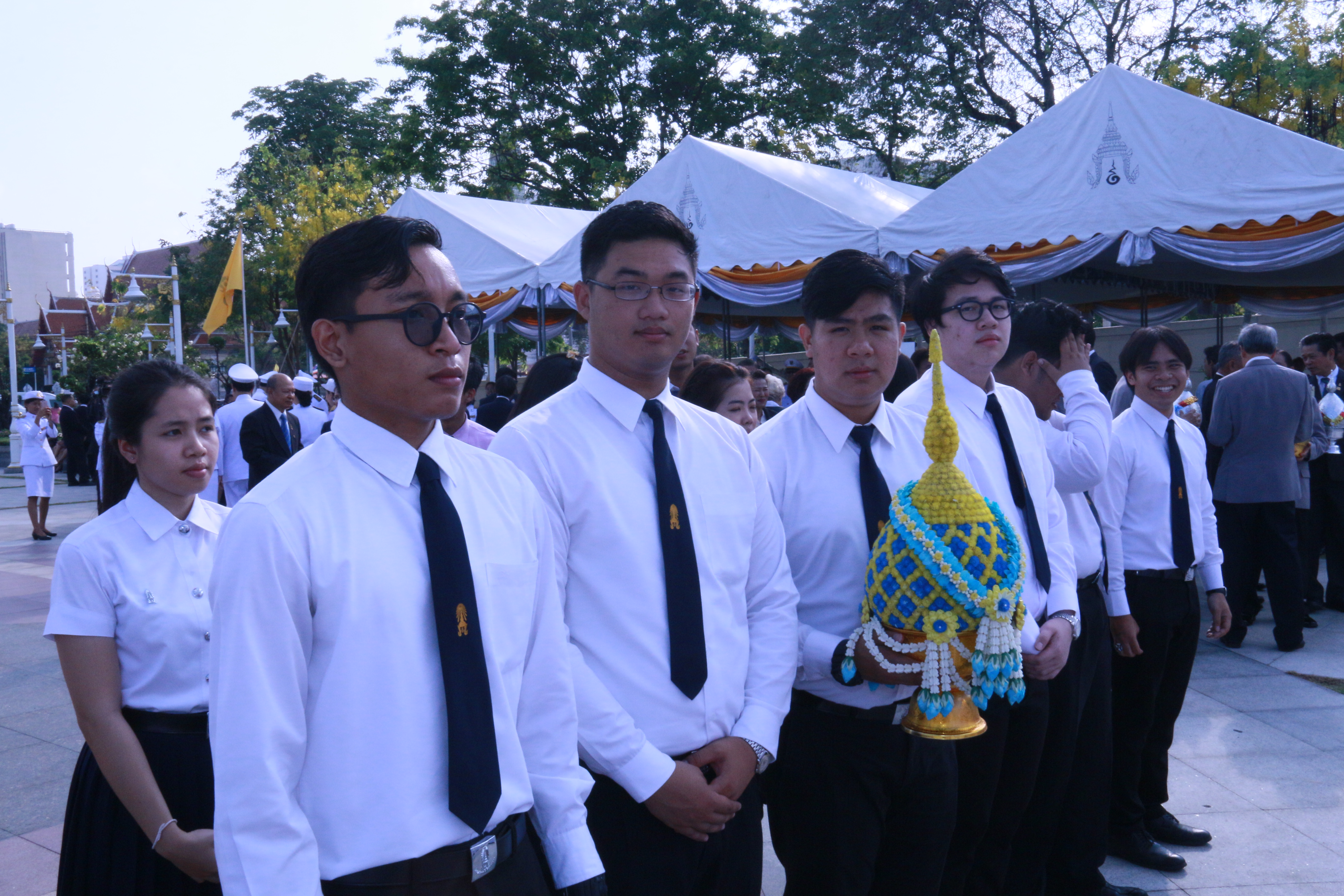 พิธีวางพานพุ่ม — 2 พฤษภาคม 2025 — สถาบันเทคโนโลยีจิตรลดา CDTI