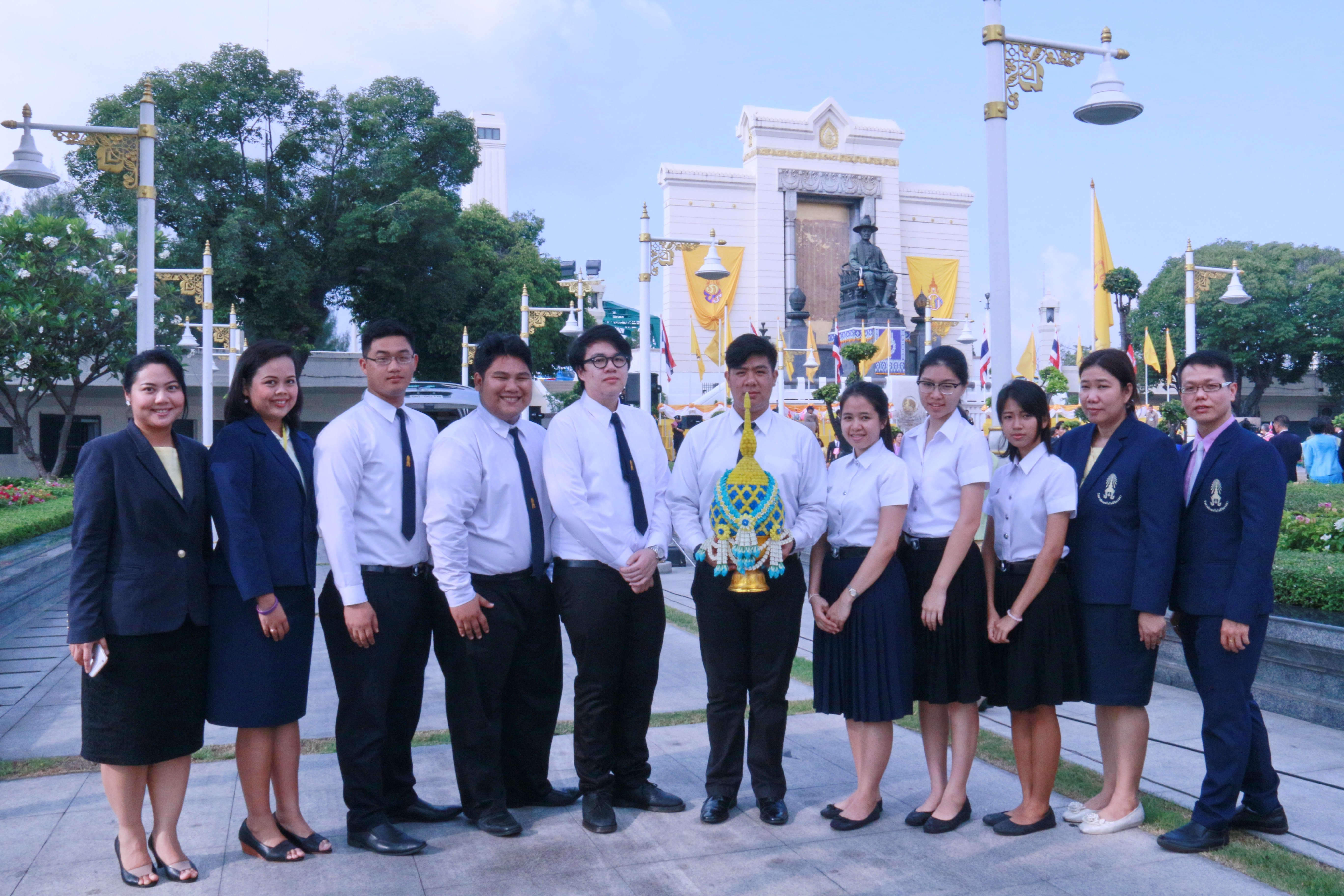 พิธีวางพานพุ่ม — 2 พฤษภาคม 2025 — สถาบันเทคโนโลยีจิตรลดา CDTI