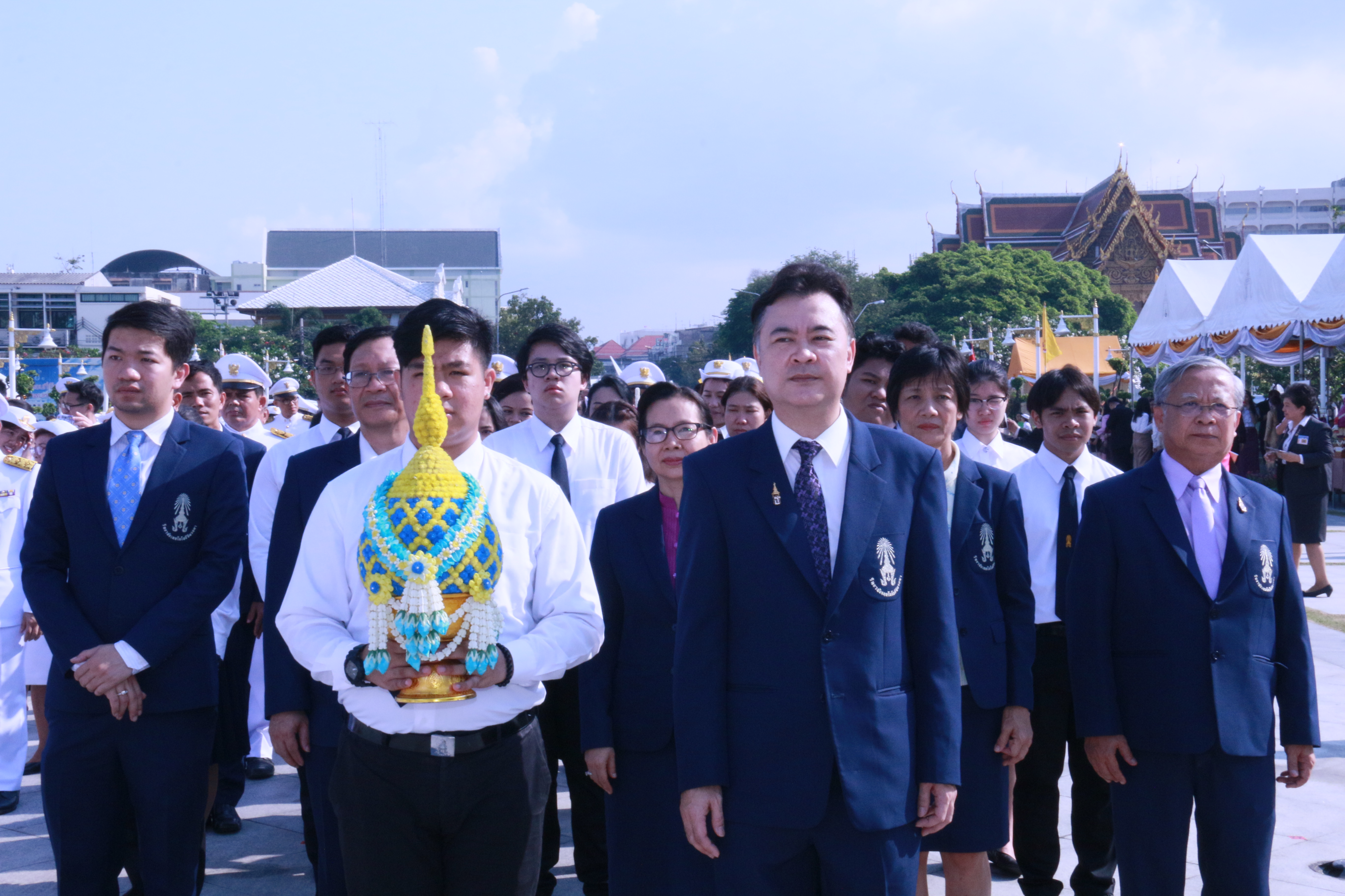 พิธีวางพานพุ่ม — 2 พฤษภาคม 2025 — สถาบันเทคโนโลยีจิตรลดา CDTI