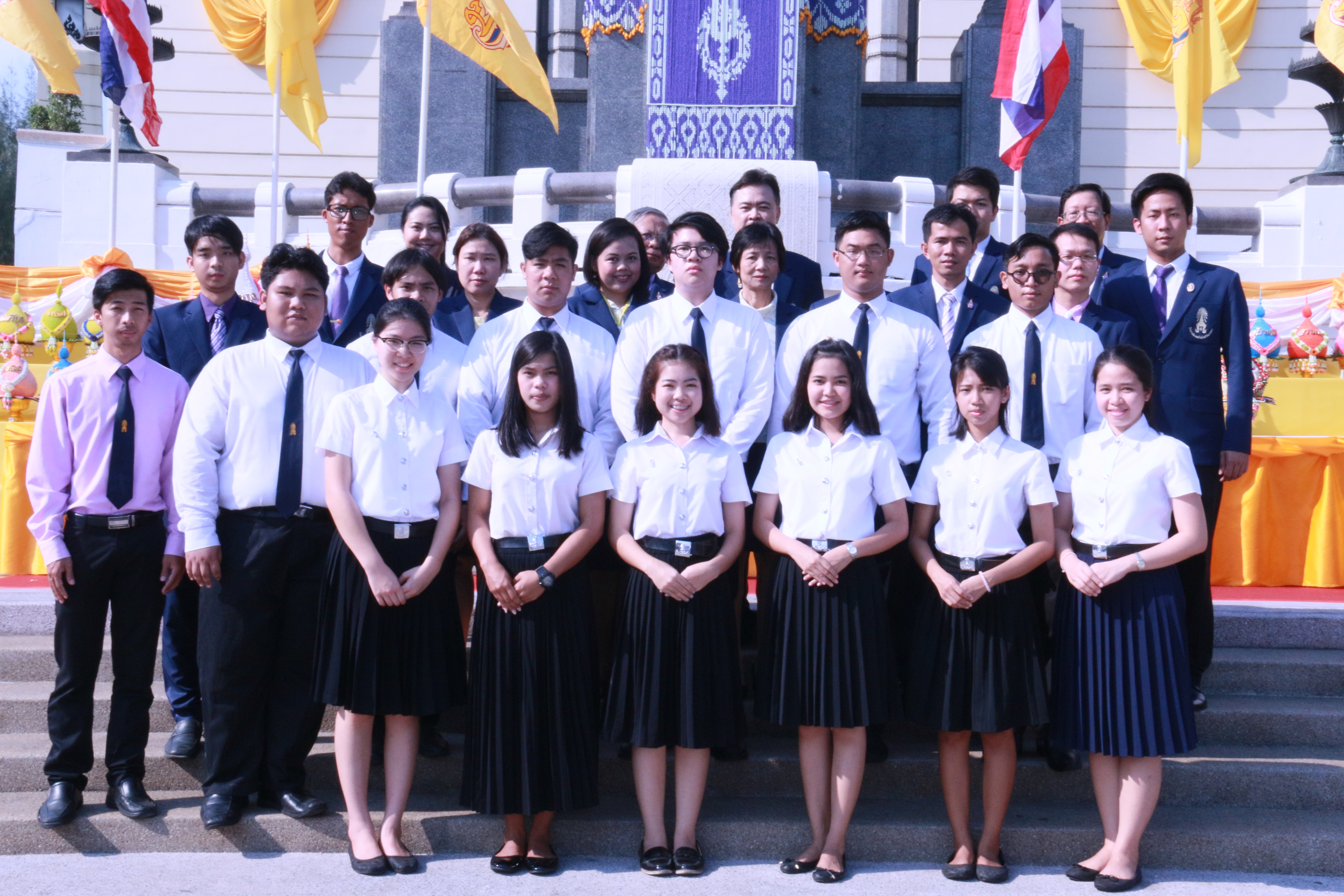 พิธีวางพานพุ่ม — 2 พฤษภาคม 2025 — สถาบันเทคโนโลยีจิตรลดา CDTI