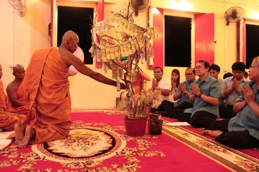 โครงการทอดผ้าป่า ณ วัดคลองใหม่ อำเภอ วิหารแดง จังหวัด สระบุรี — 2 พฤษภาคม 2025 — สถาบันเทคโนโลยีจิตรลดา CDTI