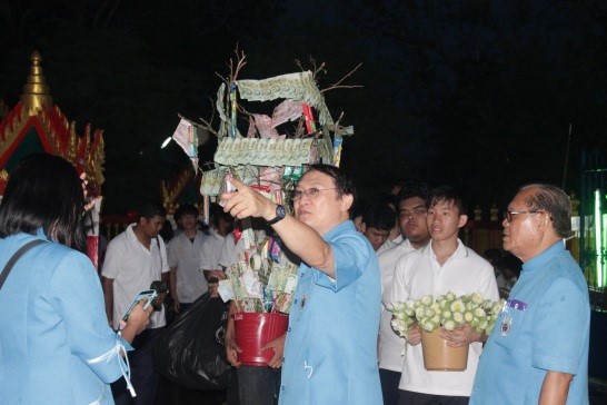 โครงการทอดผ้าป่า ณ วัดคลองใหม่ อำเภอ วิหารแดง จังหวัด สระบุรี — 2 พฤษภาคม 2025 — สถาบันเทคโนโลยีจิตรลดา CDTI