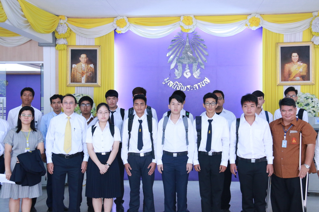 พิธีเปิดการฝึกตามโครงการปรับพื้นฐานสำหรับนักศึกษาใหม่ — 2 พฤษภาคม 2025 — สถาบันเทคโนโลยีจิตรลดา CDTI