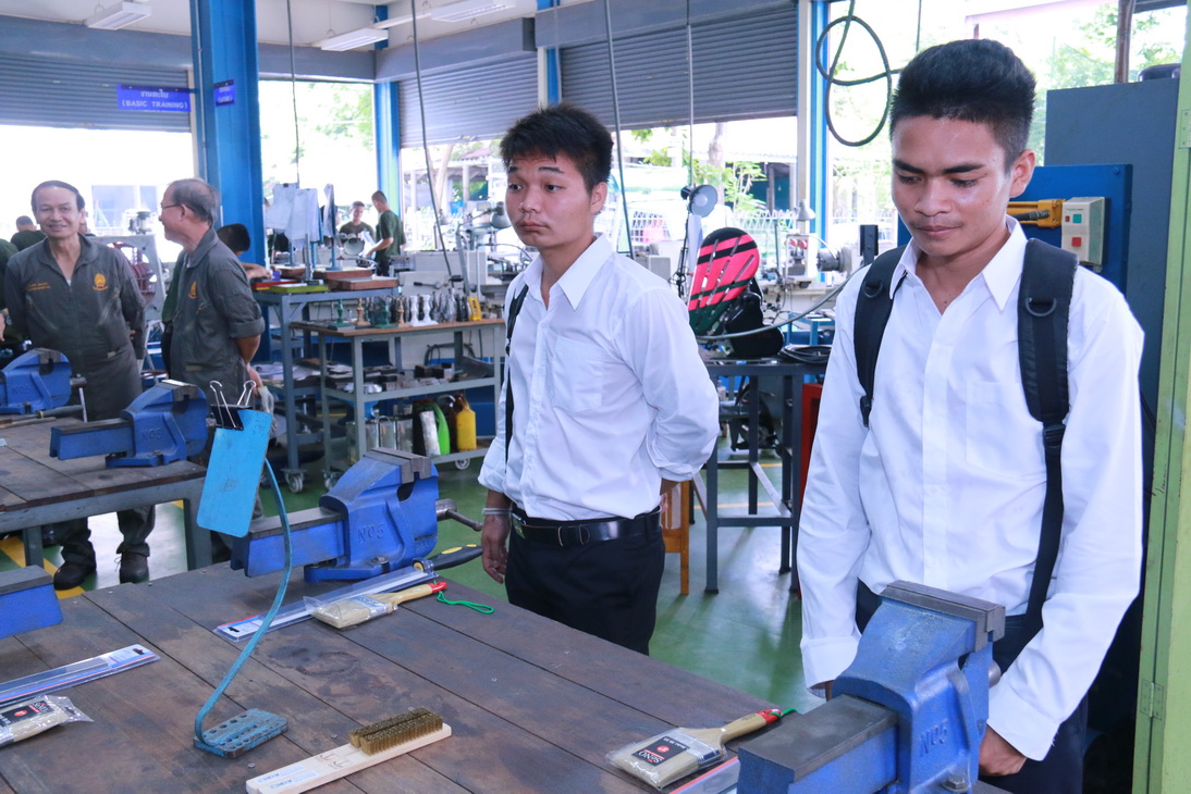 พิธีเปิดการฝึกตามโครงการปรับพื้นฐานสำหรับนักศึกษาใหม่ — 2 พฤษภาคม 2025 — สถาบันเทคโนโลยีจิตรลดา CDTI