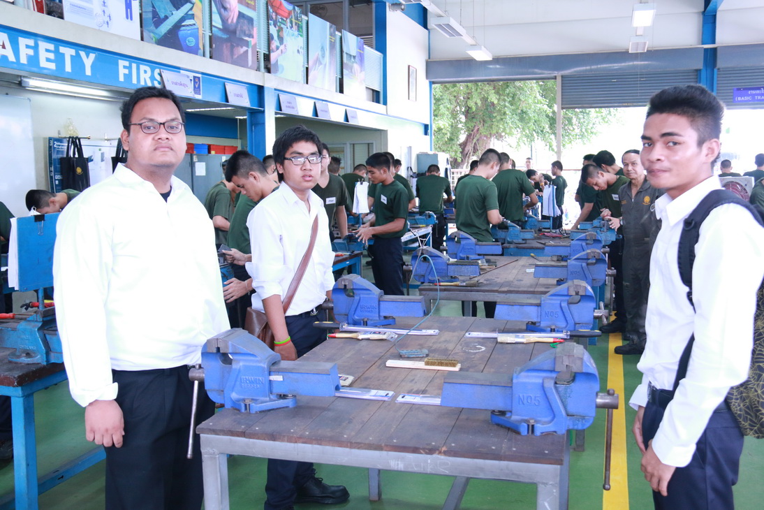 พิธีเปิดการฝึกตามโครงการปรับพื้นฐานสำหรับนักศึกษาใหม่ — 2 พฤษภาคม 2025 — สถาบันเทคโนโลยีจิตรลดา CDTI