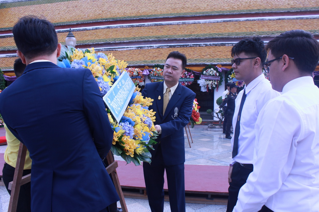 พิธีวางพวงมาลาถวายราชสักการะพระบรมราชานุสาวรีย์ รัชกาลที่ ๘ — 2 พฤษภาคม 2025 — สถาบันเทคโนโลยีจิตรลดา CDTI