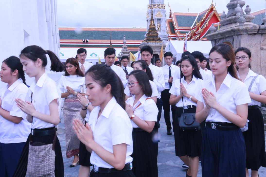 ทำบุญถวายเทียนพรรษาเนื่องในวันเข้าพรรษา — 2 พฤษภาคม 2025 — สถาบันเทคโนโลยีจิตรลดา CDTI