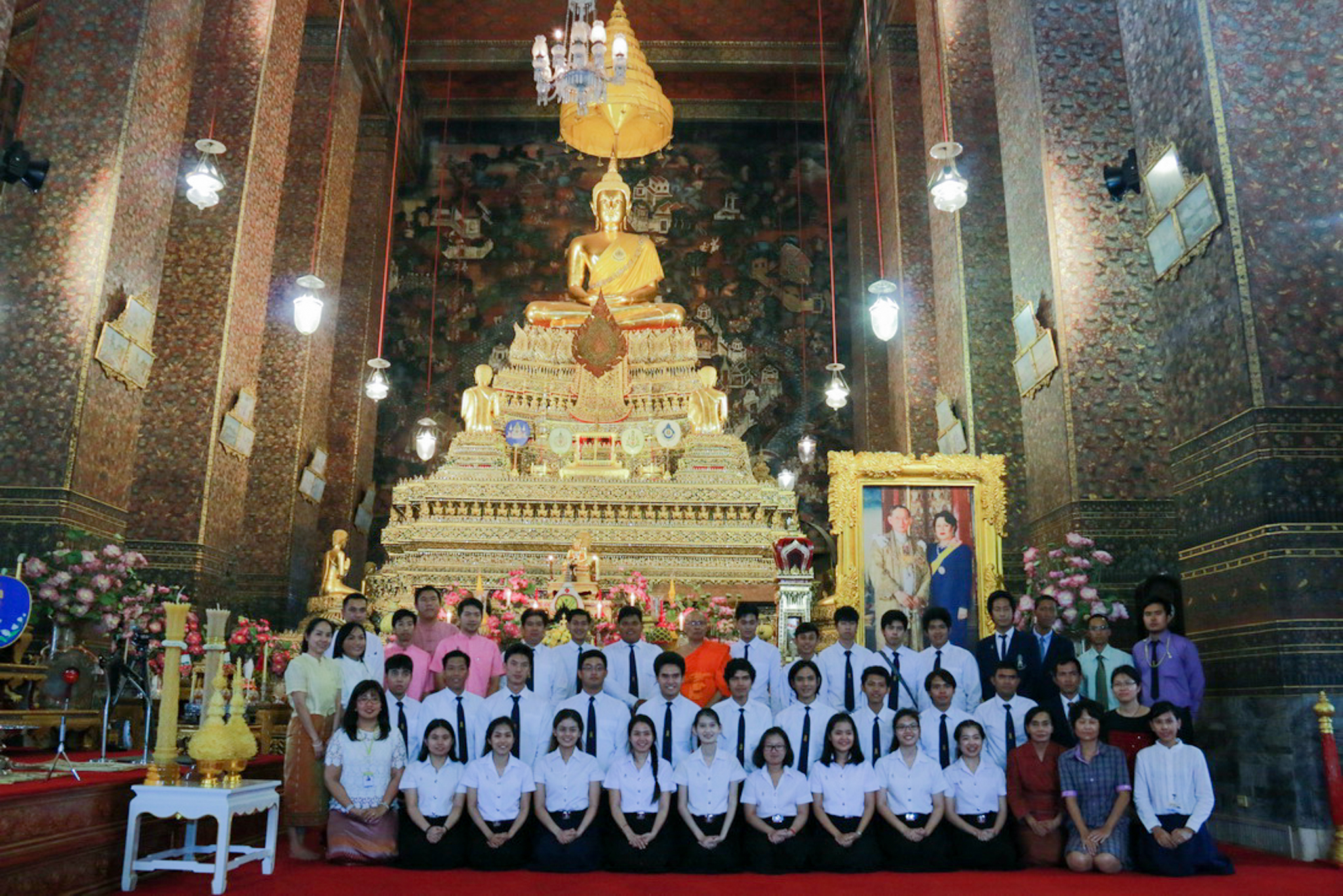 ทำบุญถวายเทียนพรรษาเนื่องในวันเข้าพรรษา — 2 พฤษภาคม 2025 — สถาบันเทคโนโลยีจิตรลดา CDTI