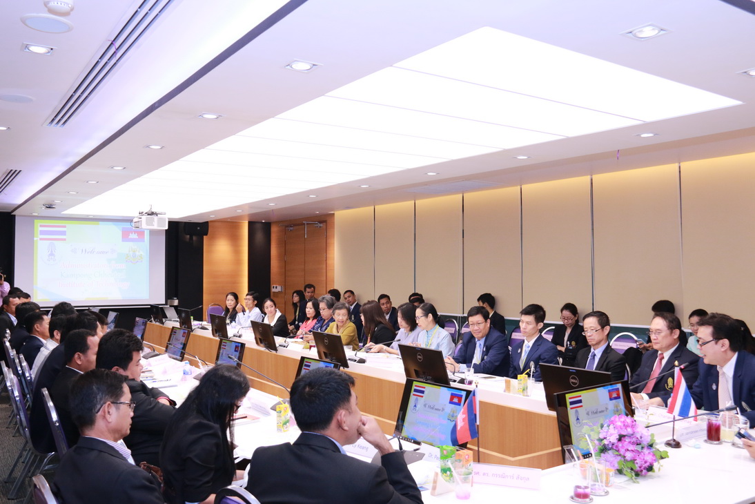ผู้บริหารทางสถาบันเทคโนโลยีกำปงเฌอเตียลศึกษาดูงาน ณ วิทยาลัยเทคโนฯ — 11 พฤษภาคม 2025 — สถาบันเทคโนโลยีจิตรลดา CDTI