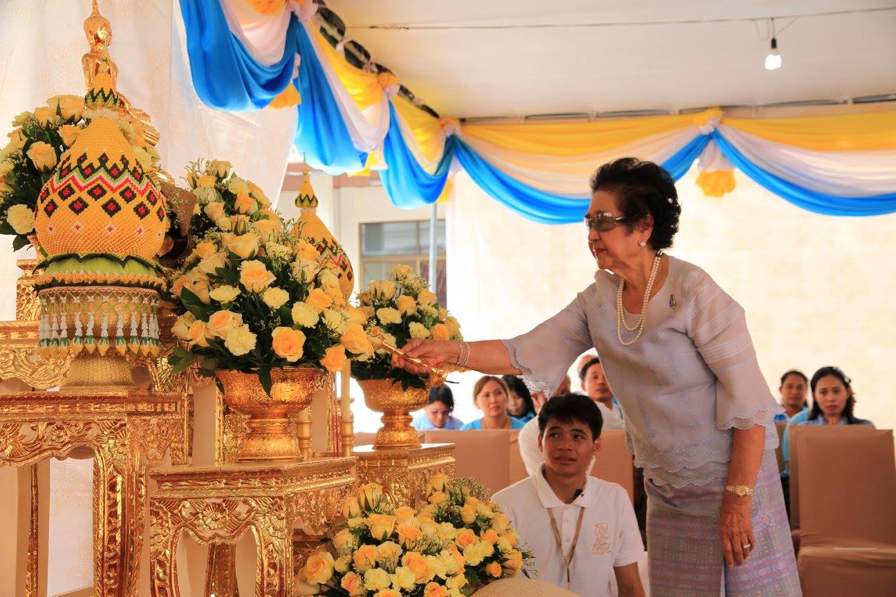 สวดมนต์ที่วัดปทุมวนารามราชวรวิหาร — 2 พฤษภาคม 2025 — สถาบันเทคโนโลยีจิตรลดา CDTI
