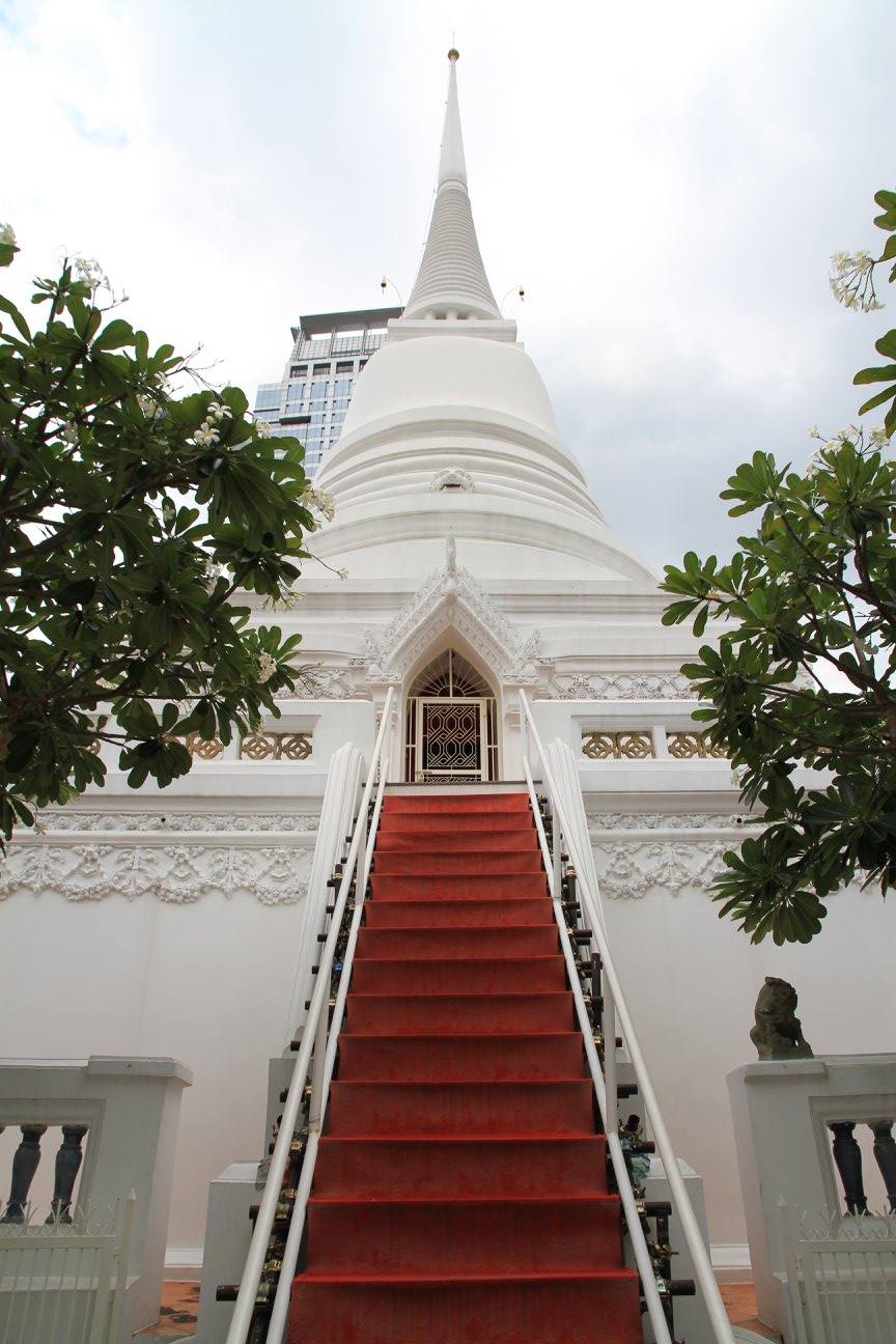 สวดมนต์ที่วัดปทุมวนารามราชวรวิหาร — 2 พฤษภาคม 2025 — สถาบันเทคโนโลยีจิตรลดา CDTI