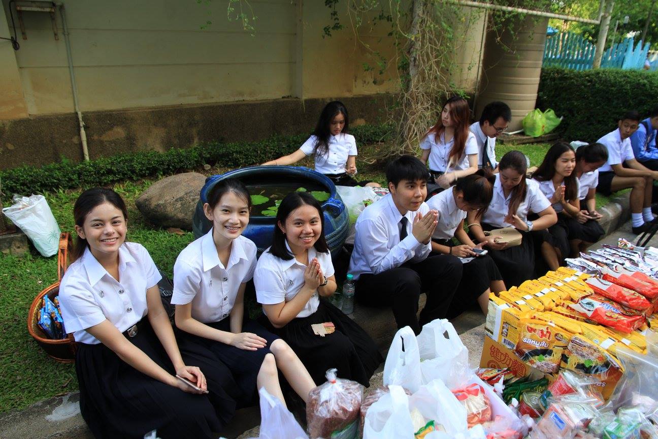 พิธีทำบุญตักบาตร — 2 พฤษภาคม 2025 — สถาบันเทคโนโลยีจิตรลดา CDTI
