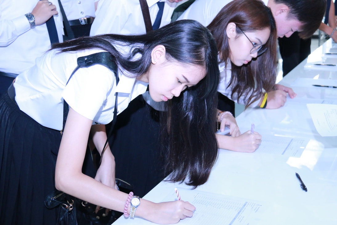 พิธีปฐมนิเทศและกิจกรรมแรกพบนักศึกษาใหม่ ประจำปีการศึกษา ๒๕๕๙ — 2 พฤษภาคม 2025 — สถาบันเทคโนโลยีจิตรลดา CDTI