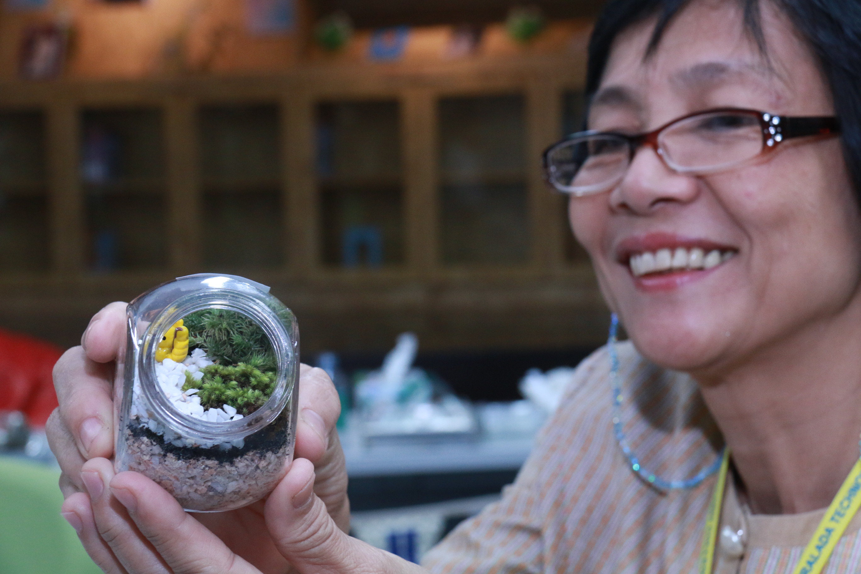 จัดสวนในขวดแก้ว (Mini Green Garden) — 2 พฤษภาคม 2025 — สถาบันเทคโนโลยีจิตรลดา CDTI
